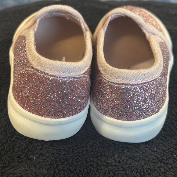 Cat and Jack - Glitter Slip-Ons - Size 5 Toddler - Picture 5 of 5